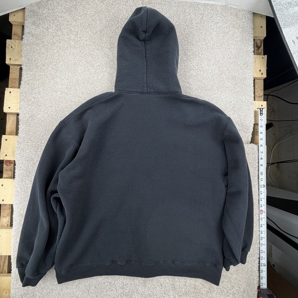 Vintage Ohio Bobcats Sweatshirt Hoodie Full Zip Mens XL Black NCAA 90s - Picture 7 of 7